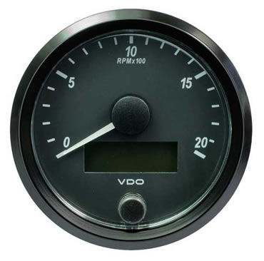 VDO SingleViu Tachometer 2000RPM